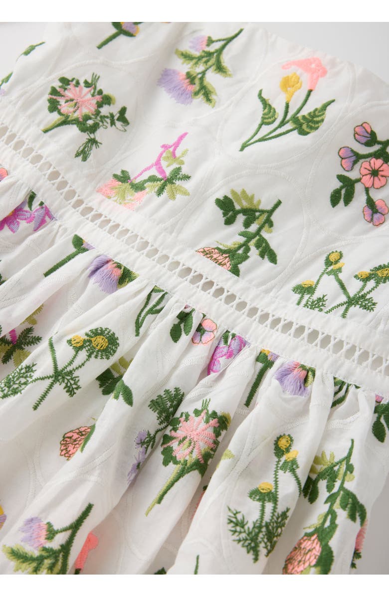 Marlo Kids Emely Embroidered Mini Dress, Alternate, color, 