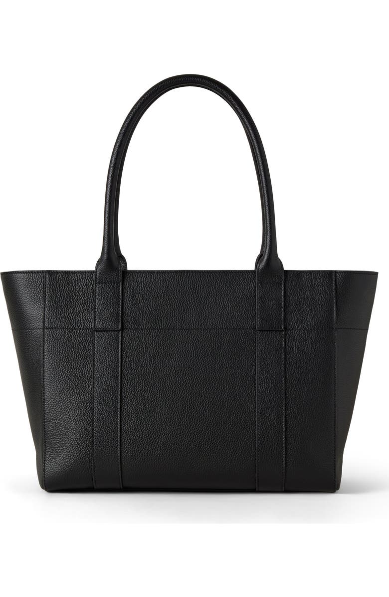Mulberry Bayswater 9 to 5 Leather Zip Tote, Alternate, color, Black
