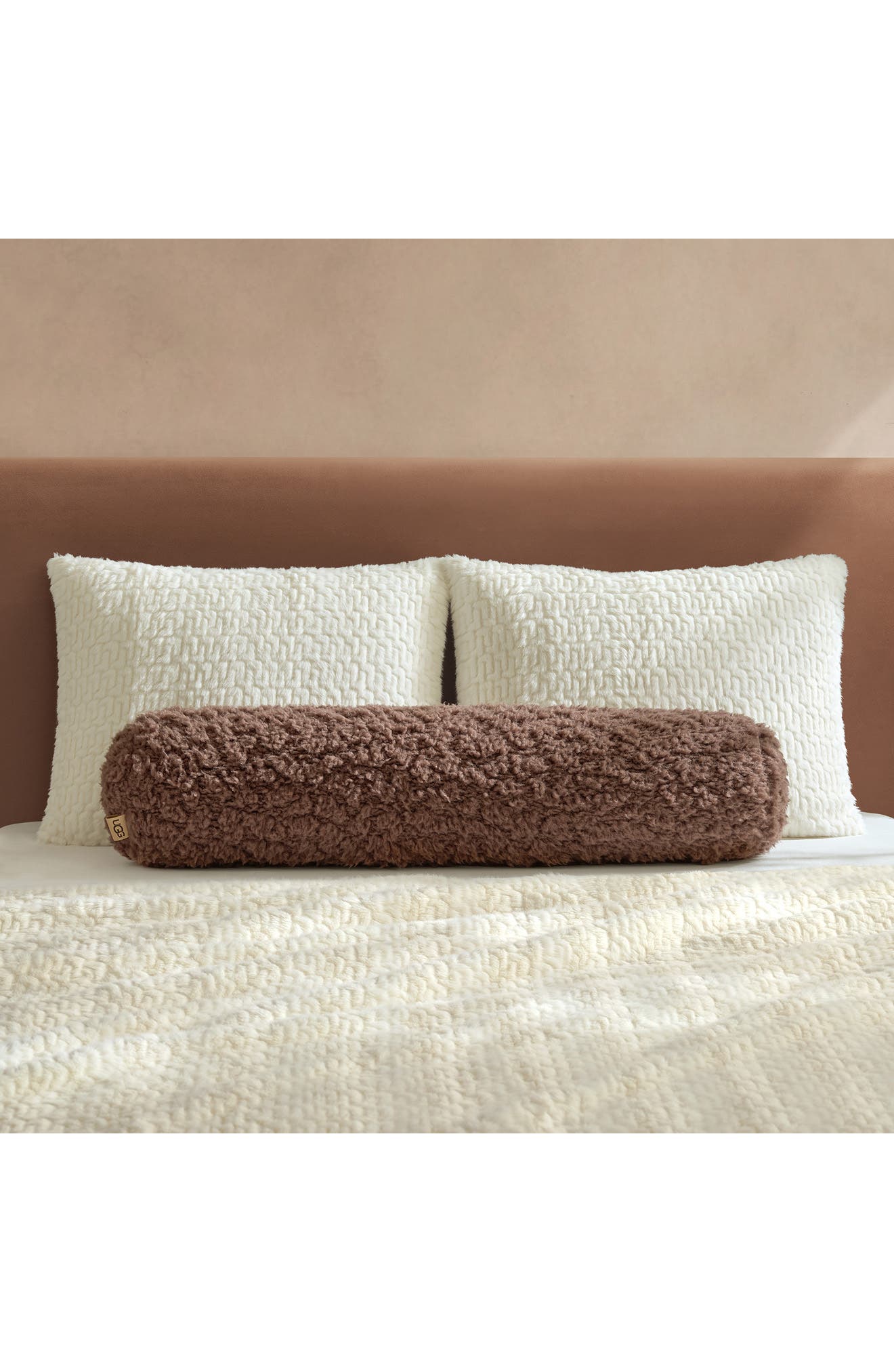 UGG® Shira Faux Shearling Bolster Pillow | Nordstrom