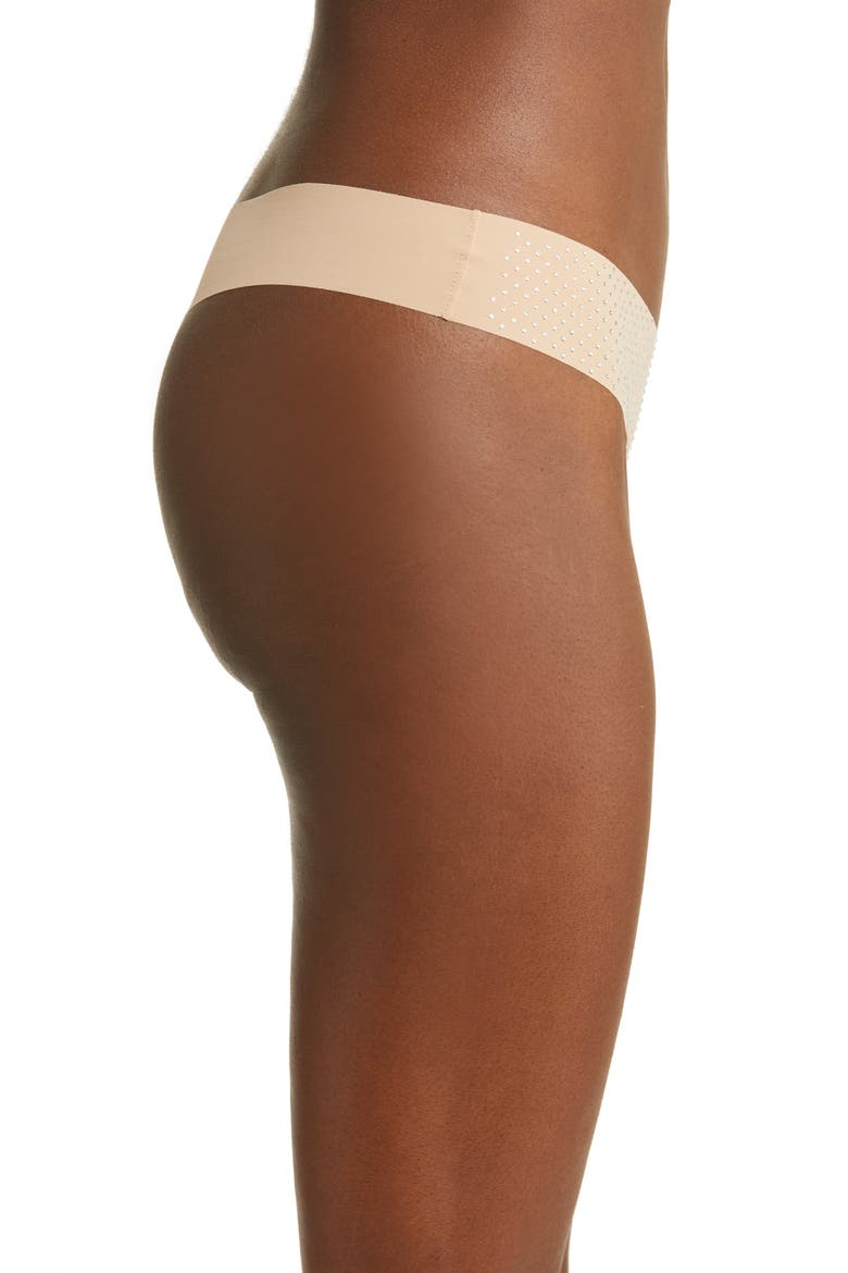 Party Starter Crystal Thong, Alternate, color, FASHION ICON BEIGE
