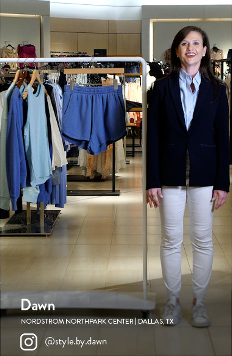 Sadie Cotton Blend Sweat Shorts, sales video thumbnail