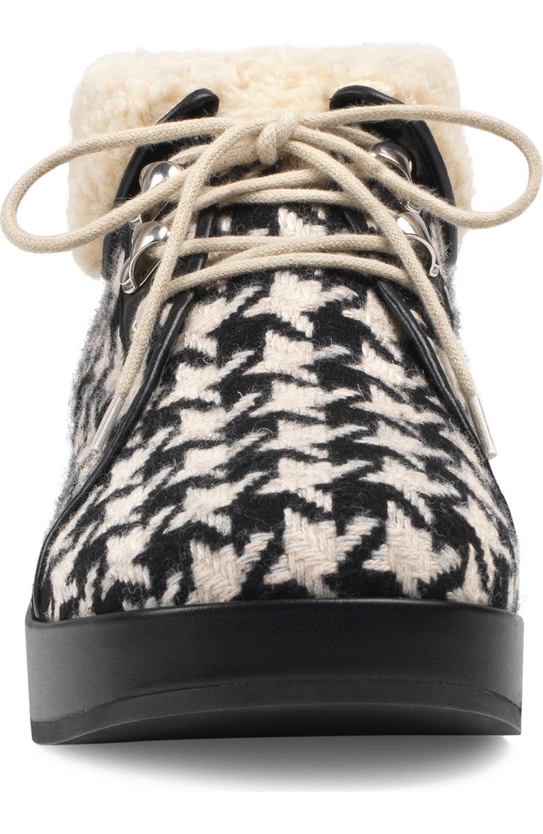 Gucci Victor Studded Faux Shearling Lined Bootie, Alternate, color,