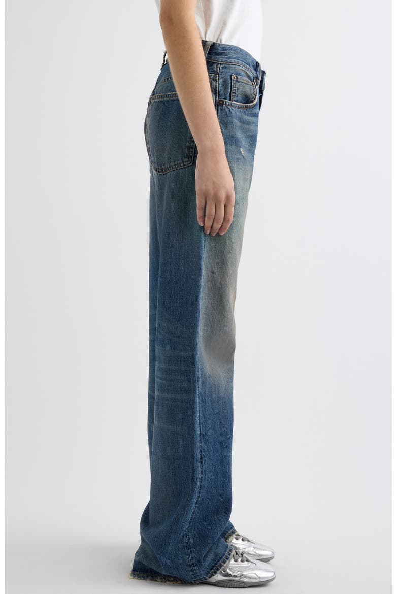 2009F High Waist Wide Leg Jeans, Alternate, color, DARK BLUE