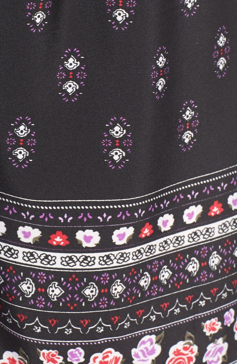 Band of Gypsies Border Print Romper, Alternate, color, 