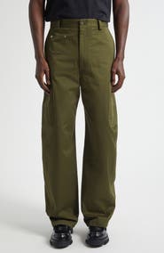 Givenchy Cotton Canvas Cargo Trousers