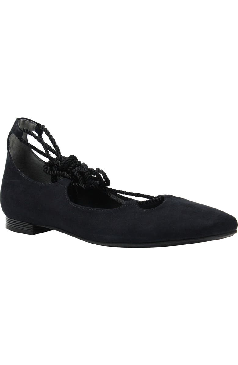J. Reneé Zurina Lace-Up Flat, Main, color,