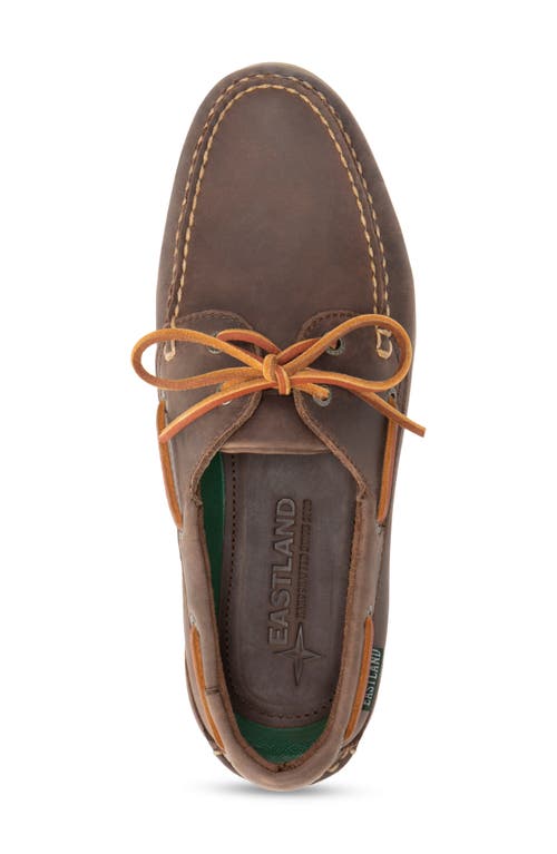 Shop Eastland Sea Dog Boat Shoe In Dark Walnut