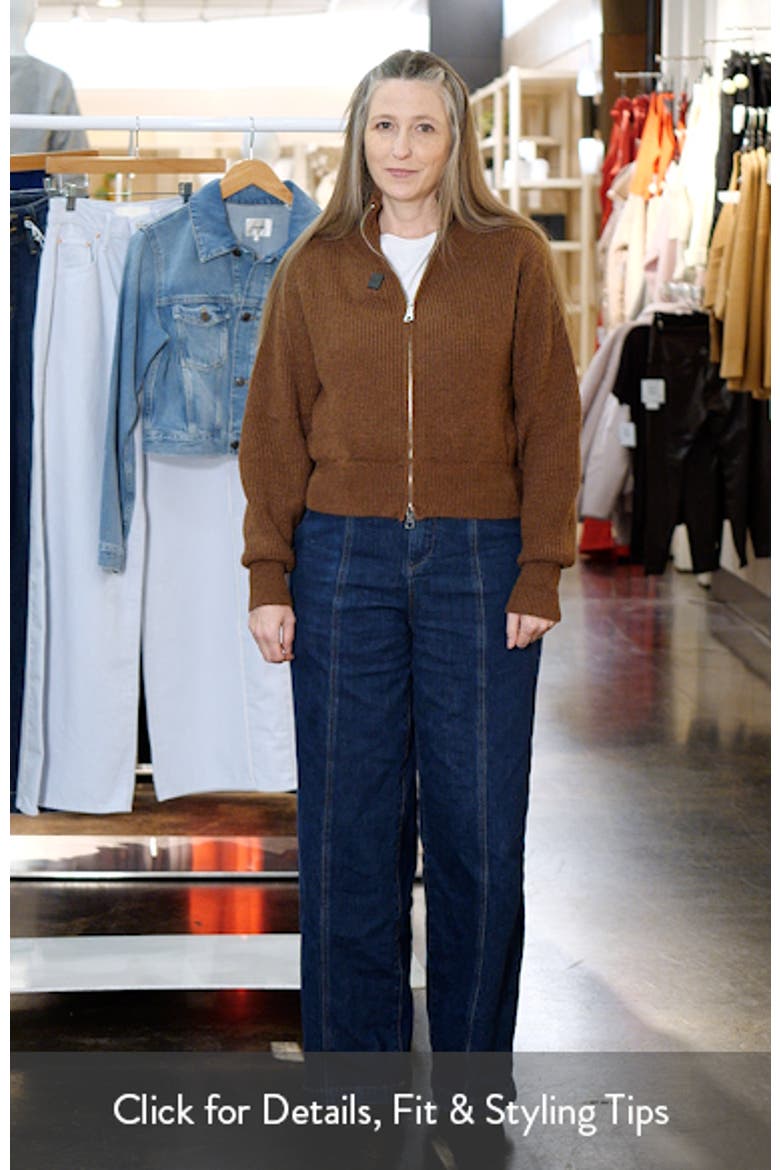 Kourtney Rib Zip Cardigan video