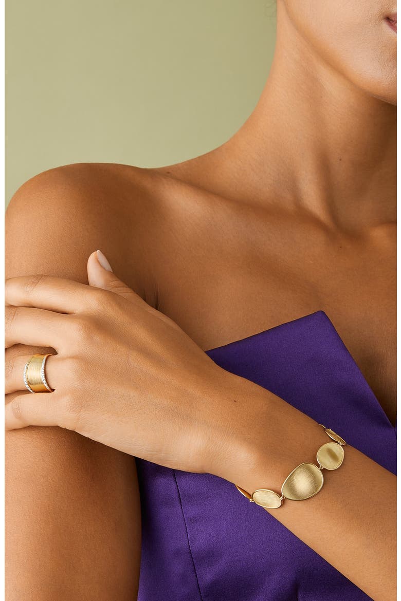 'Lunaria' Line Bracelet, Alternate, color, YELLOW GOLD