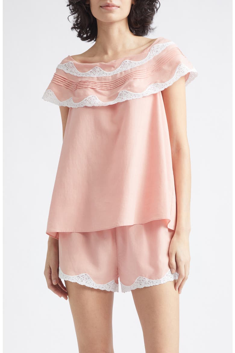 Tabitha Off the Shoulder Top, Main, color, BLOSSOM