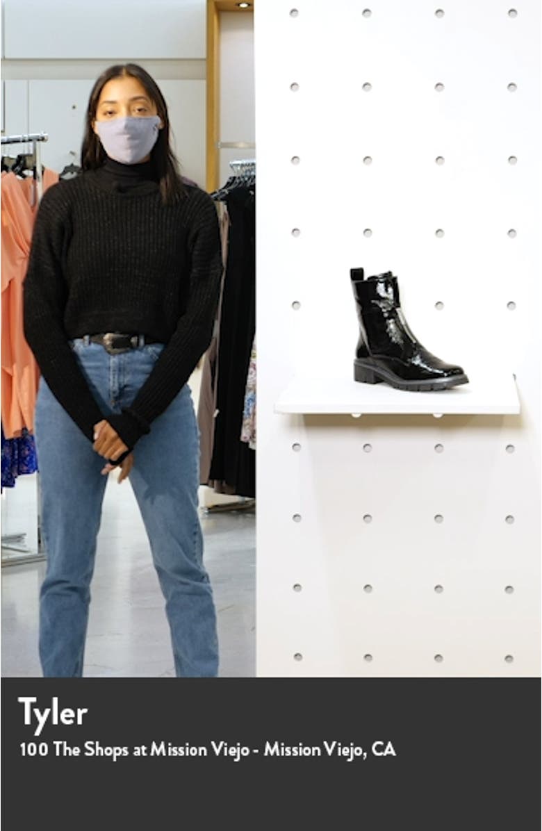 Deon Leather Bootie, sales video thumbnail