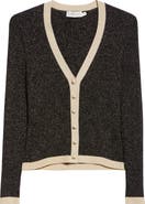 Zimmermann Metallic Rib Cardigan