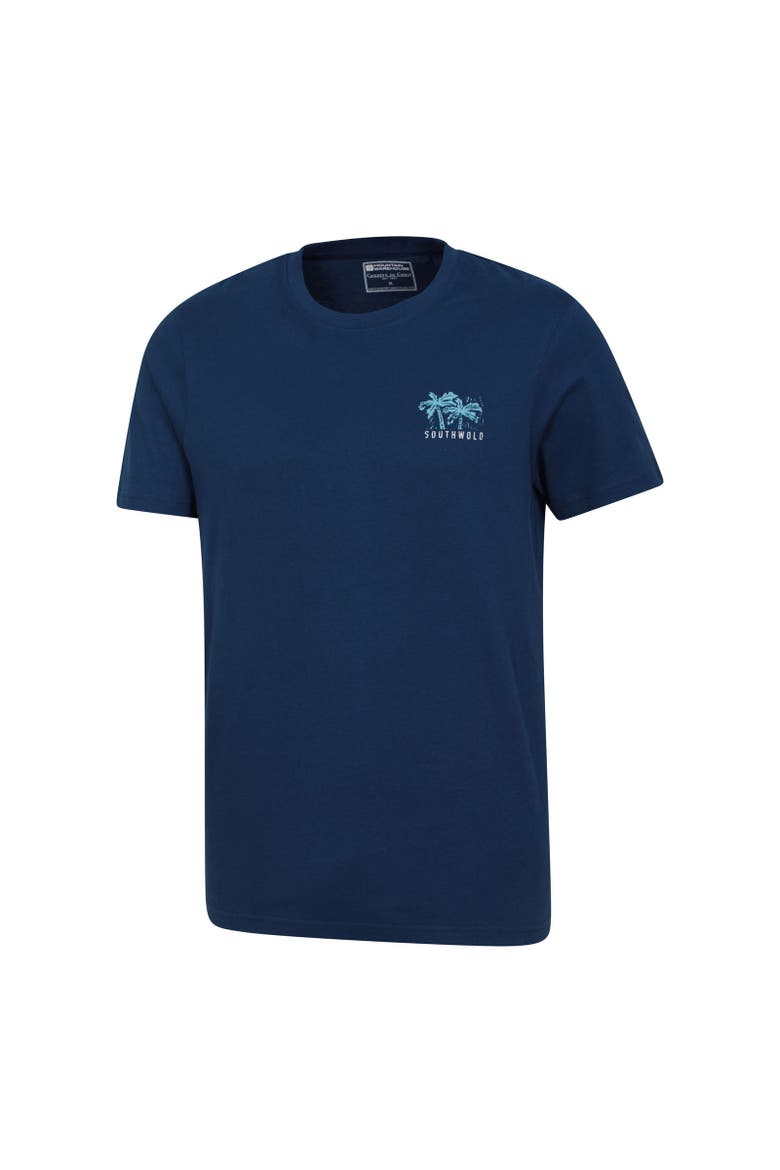 Southwold Back Print Natural T-Shirt, Alternate, color, Dark Blue