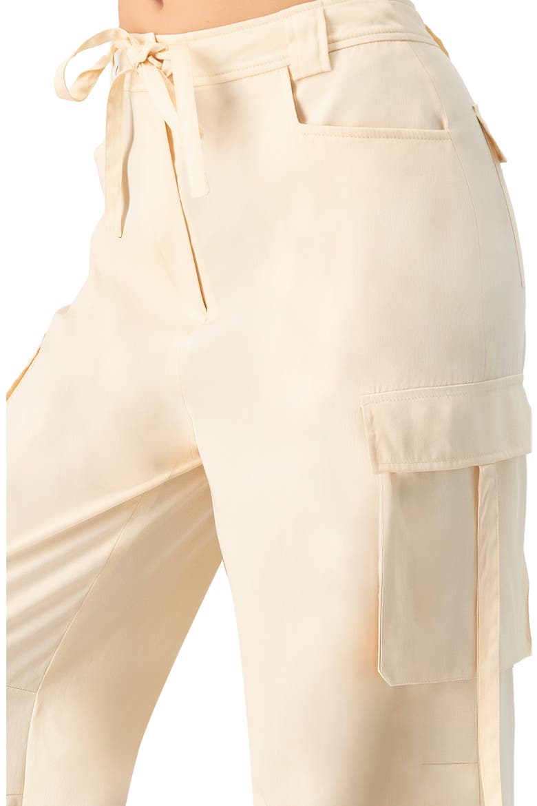 Solid Cargo Pants with Straps, Alternate, color, Sand