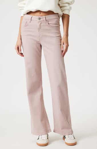 Mavi Jeans Alena High Waist Wide Leg Twill Pants