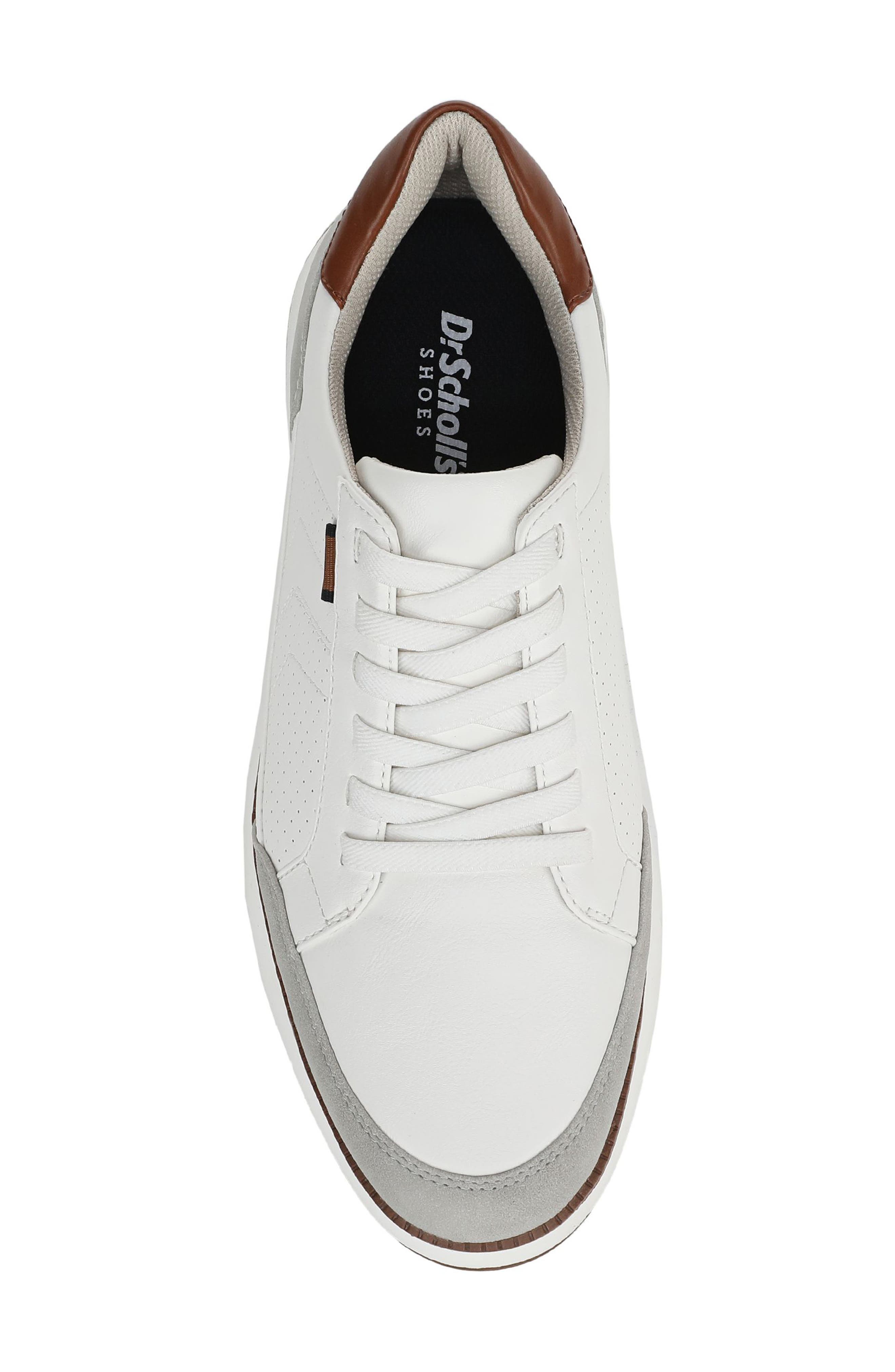 Dr. Scholl's Synergy Sneaker, Alternate, color, White Grey