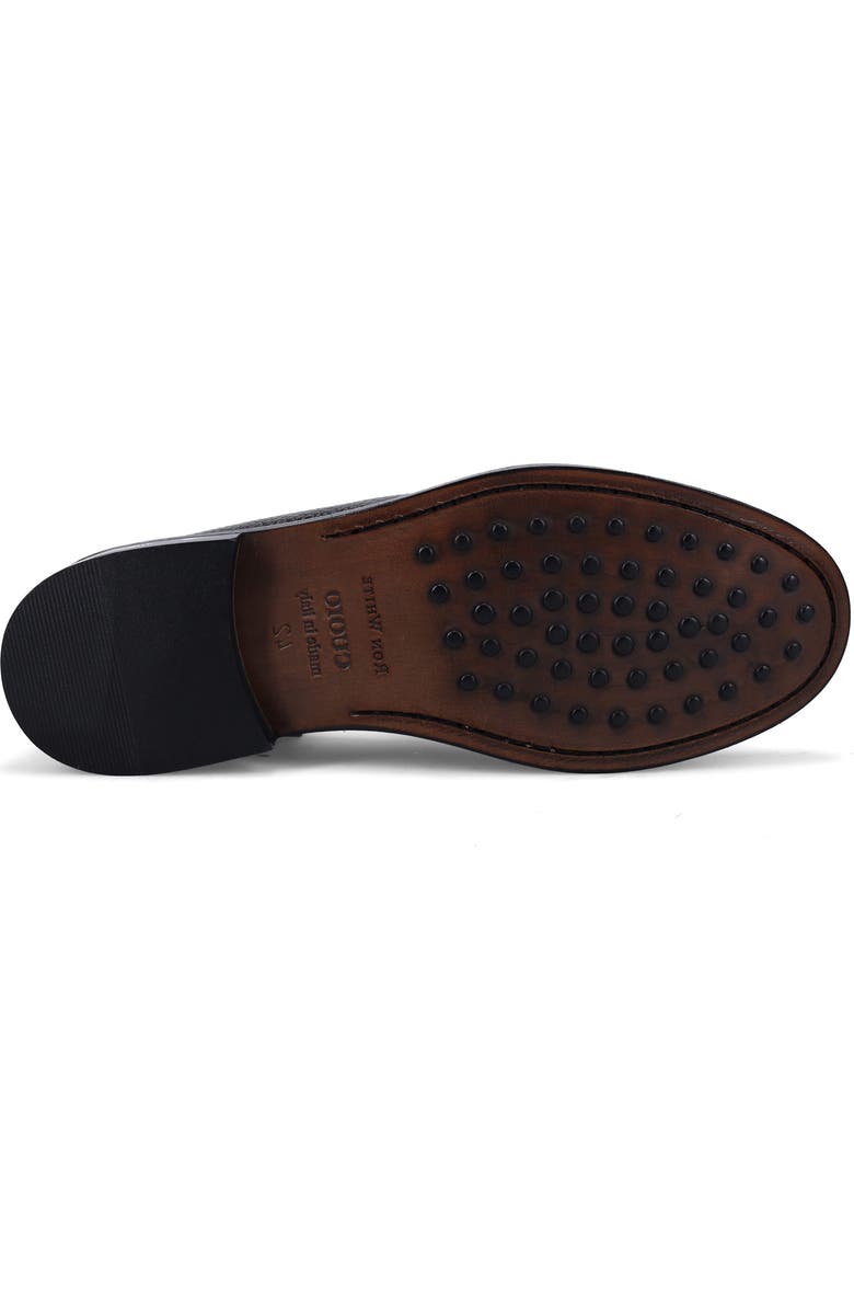 Ron White Henri Water Resistant Loafer, Alternate, color, Black