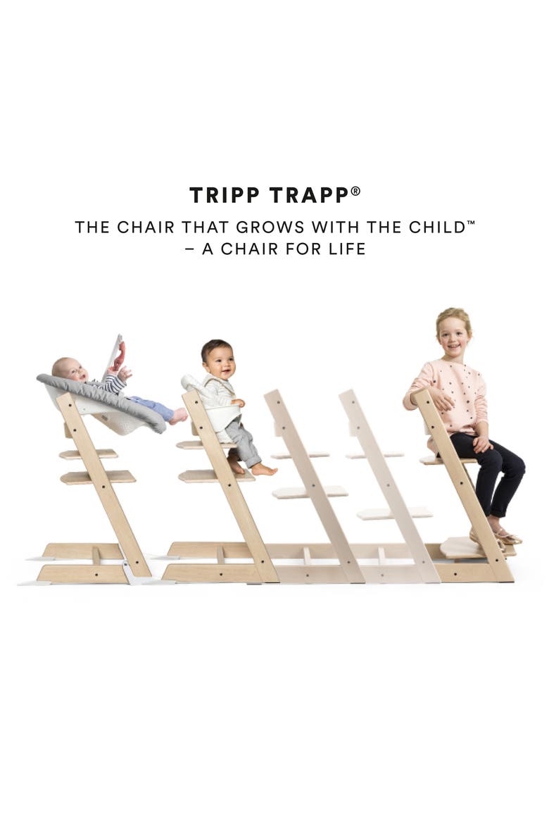Tripp Trapp® Highchair², Alternate, color, BLACK/BLACK