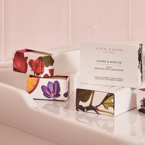 Acca Kappa Thyme & Red Rubin Basil Soap In White