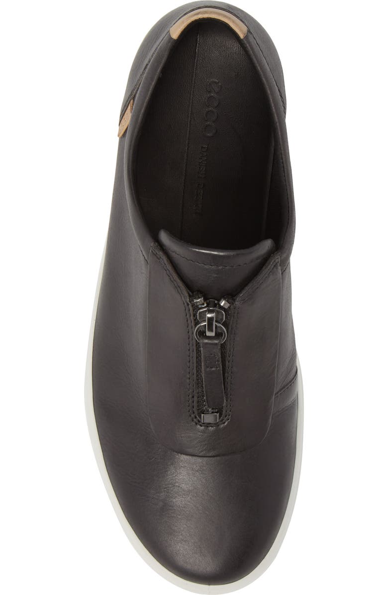 ECCO Soft 7 Center Zip Sneaker, Alternate, color,