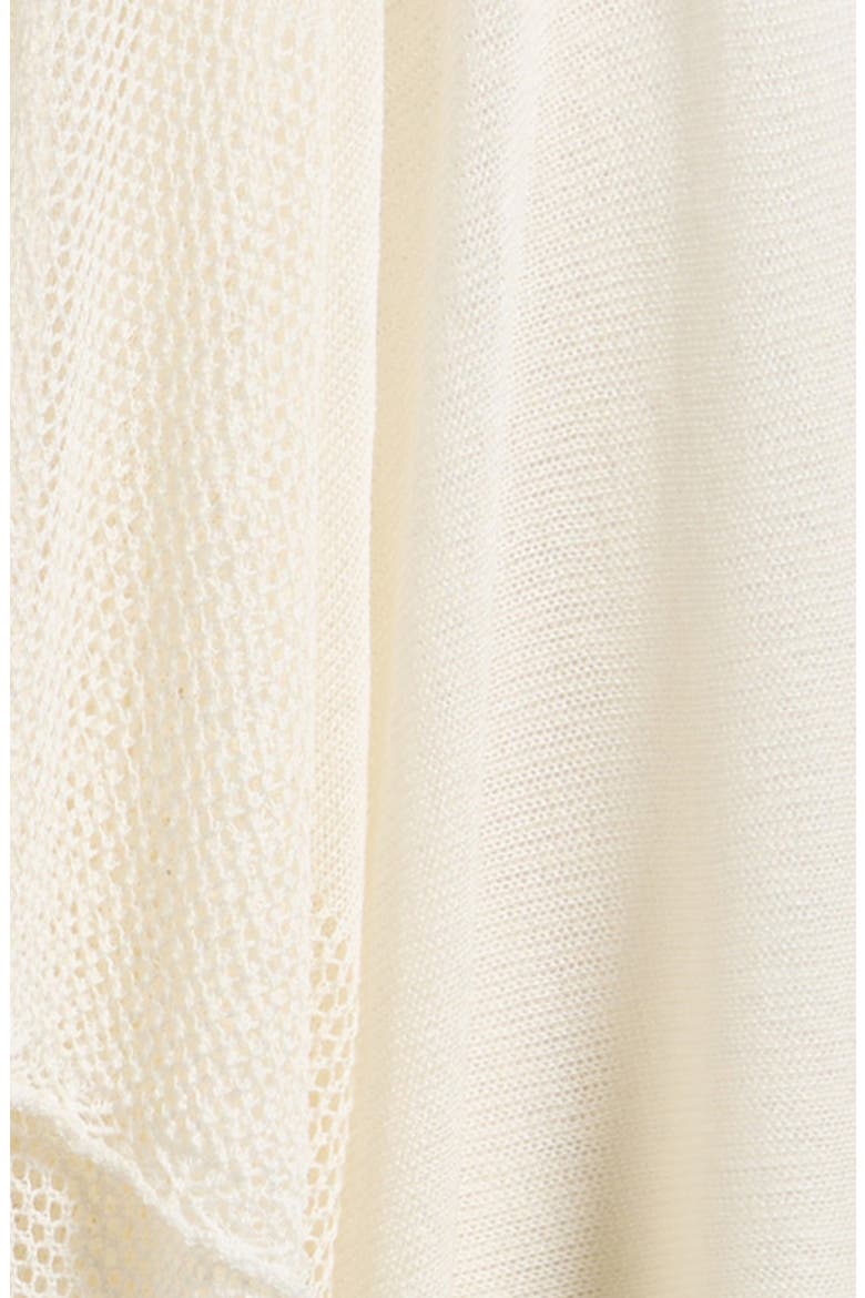 Mesh Throw Over, Alternate, color, WHITE