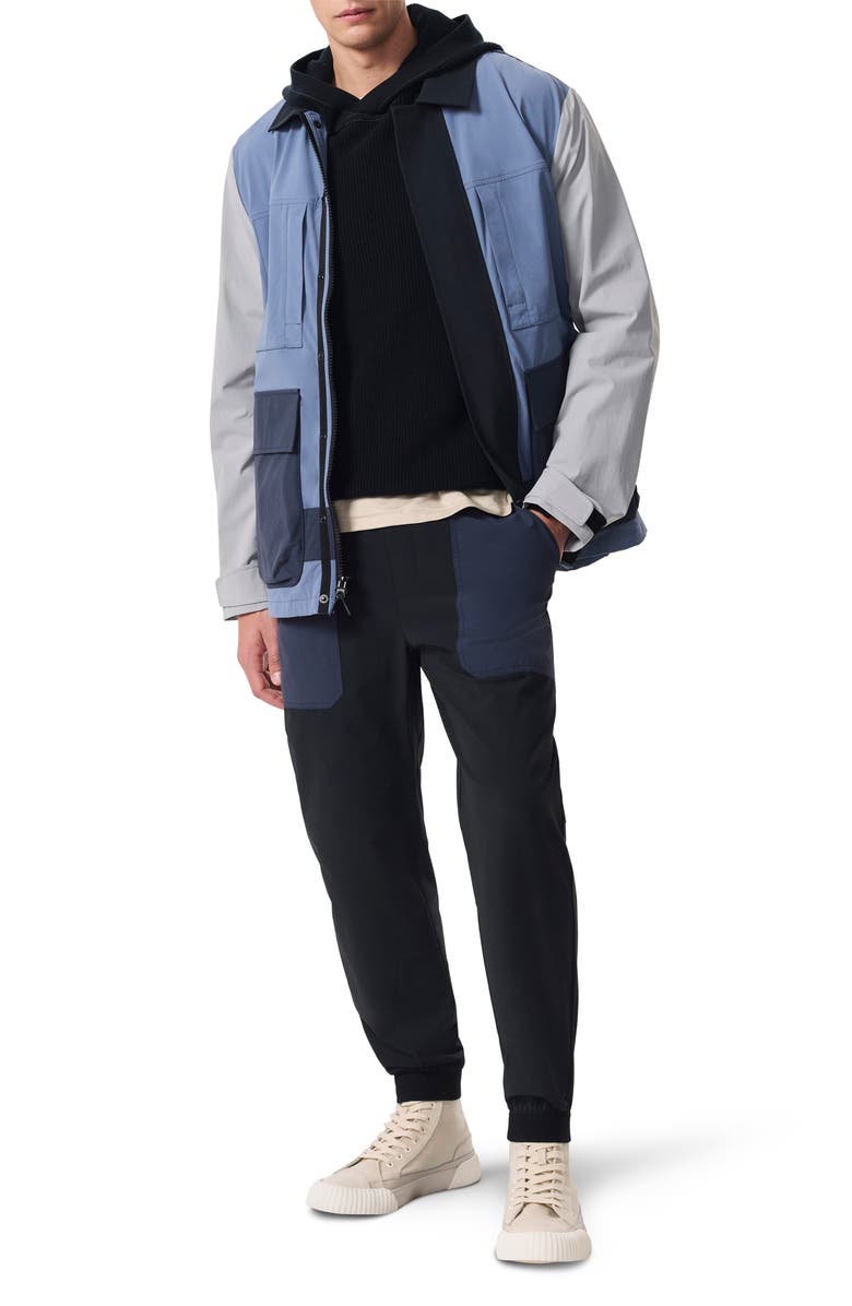 rag 
bone Pace Colorblock Chore Jacket, Alternate, color, Grey Multi