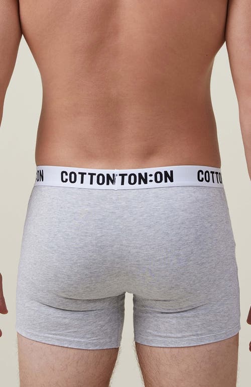 Cotton On Mens Organic Cotton Trunks In Gray