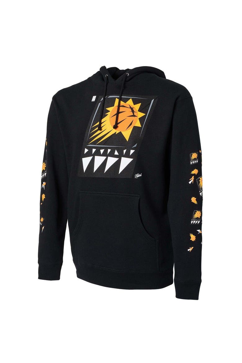 Men's NBA x Naturel Black Phoenix Suns No Caller ID Pullover Hoodie, Alternate, color, Black