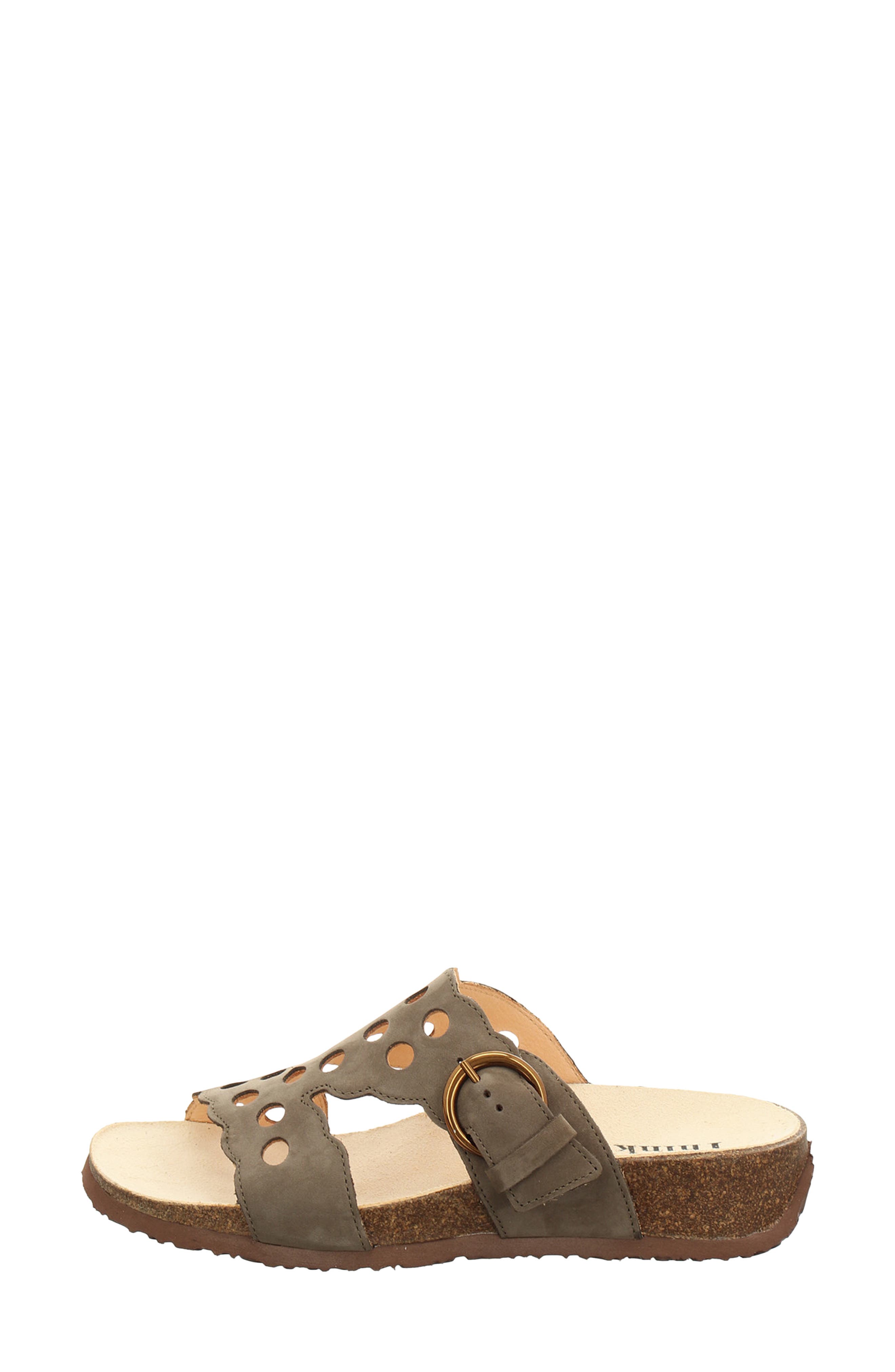 Think! 'Mizzi' T-Strap Sandal, Alternate, color, Olive
