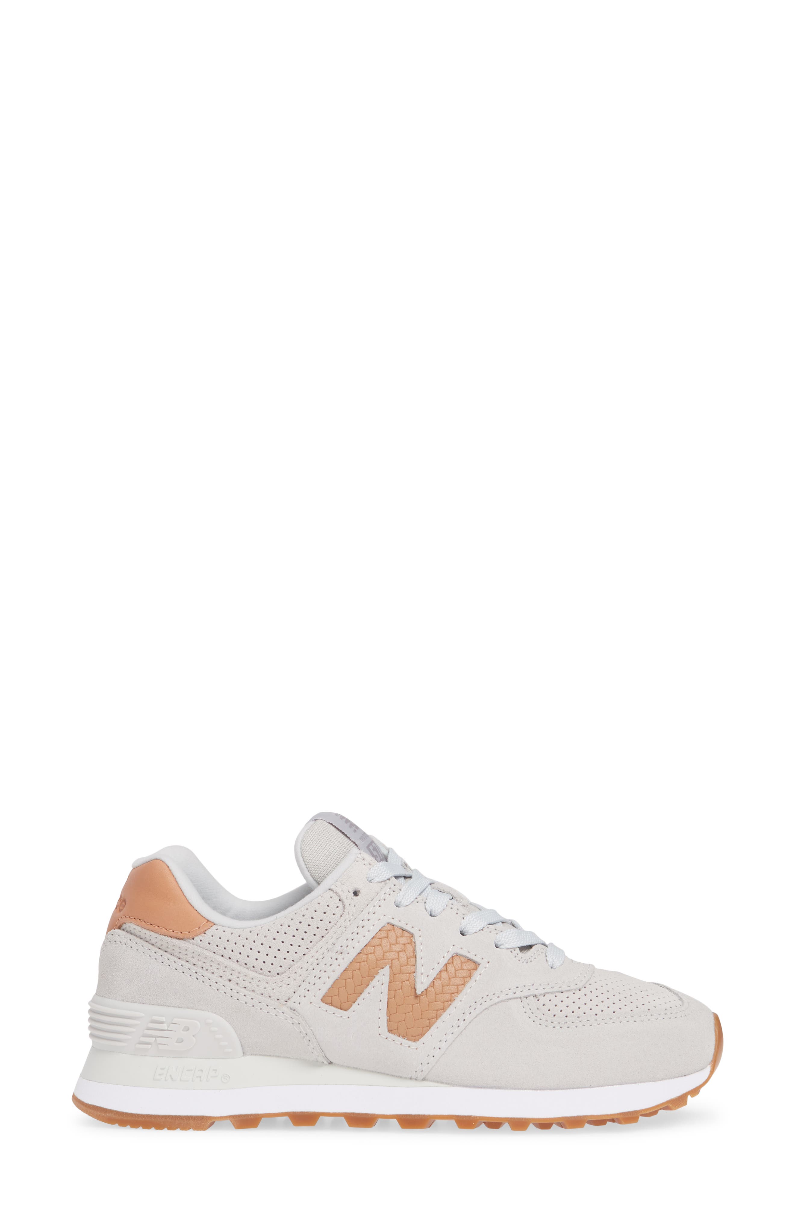 New Balance 574 Mono Sneaker, Alternate, color, 