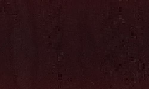 Vigoss Ombré Long Sleeve Mesh Top In Burgundy