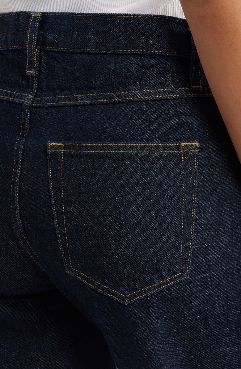 FRAME The Hang Ankle Straight Leg Jeans, Alternate, color, Rinse