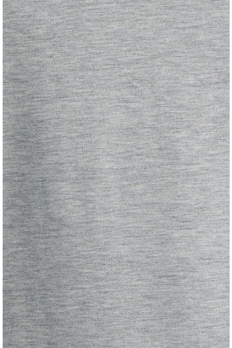 Silk & Cotton Long Sleeve Polo, Alternate, color, LIGHT GREY