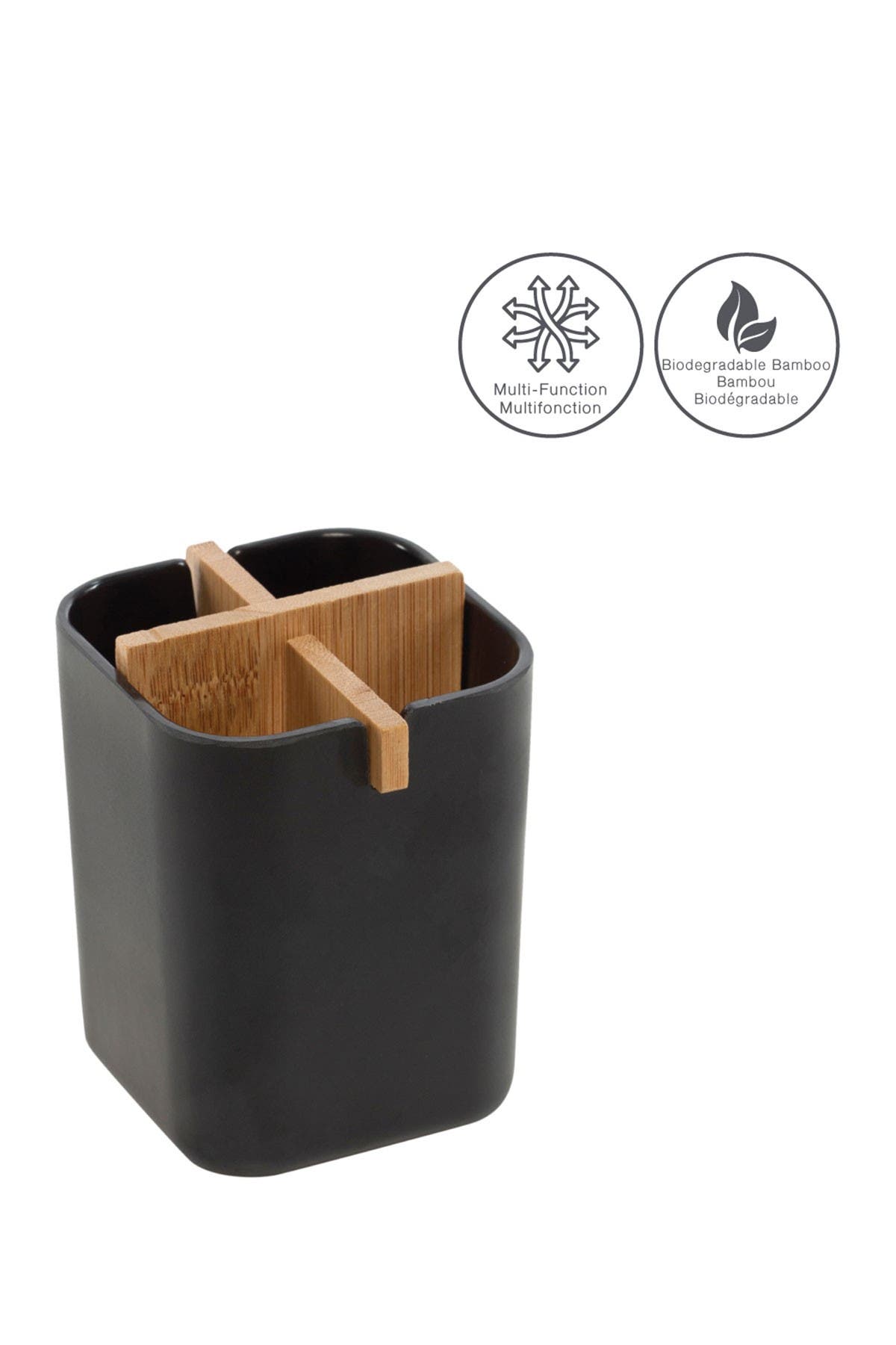 MODA AT HOME Multifunctional Bamboo Storage Container | Nordstromrack