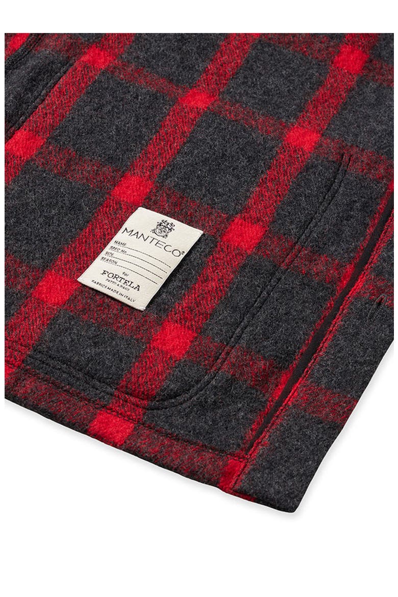 Steck Wool Check Overshirt, Alternate, color, MELANGE