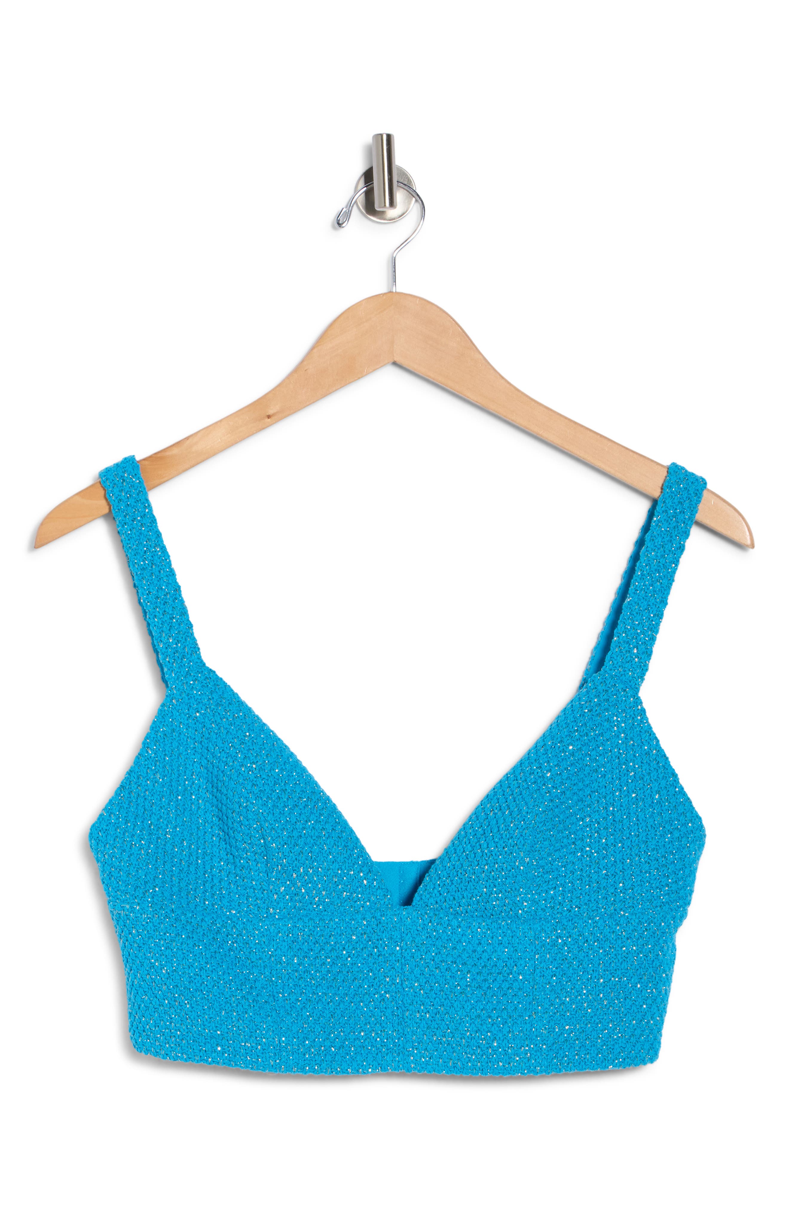 L'AGENCE Castalia Cotton Blend Crop Top