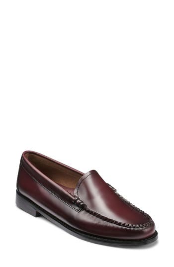 G.h.bass Weejun Venetian Loafer In Burgundy