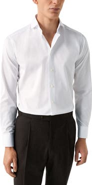 Eton Slim Fit Twill Dress Shirt