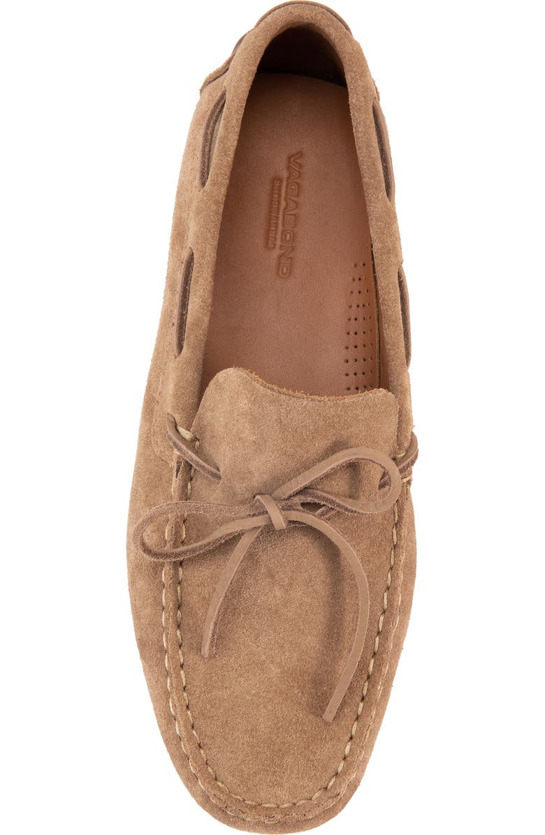 Vagabond Shoemakers Larissa Boat Shoe, Alternate, color, Dark Sand