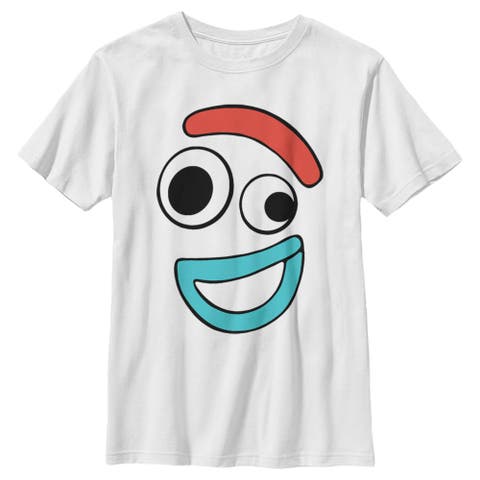 Boy's Toy Story Forky Smiling Face  Graphic T-Shirt
