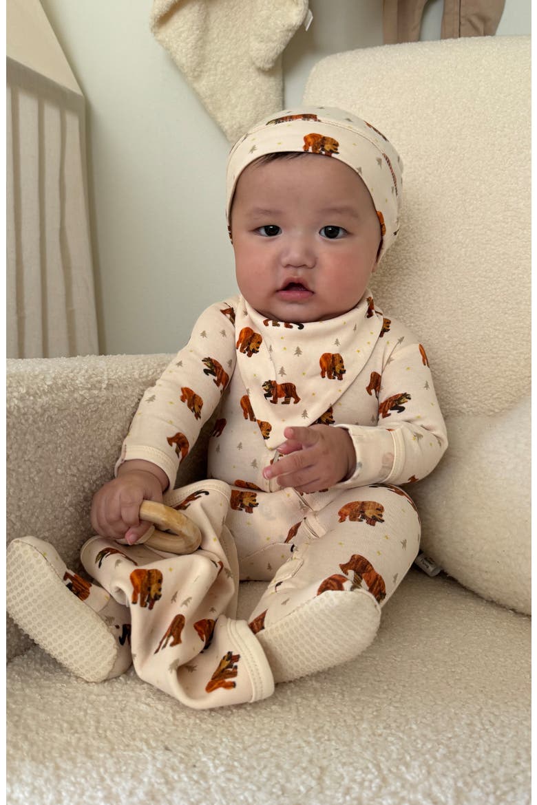 x The World of Eric Carle™ 2-Pack Organic Cotton Bandana Bibs, Alternate, color, BROWN BEAR