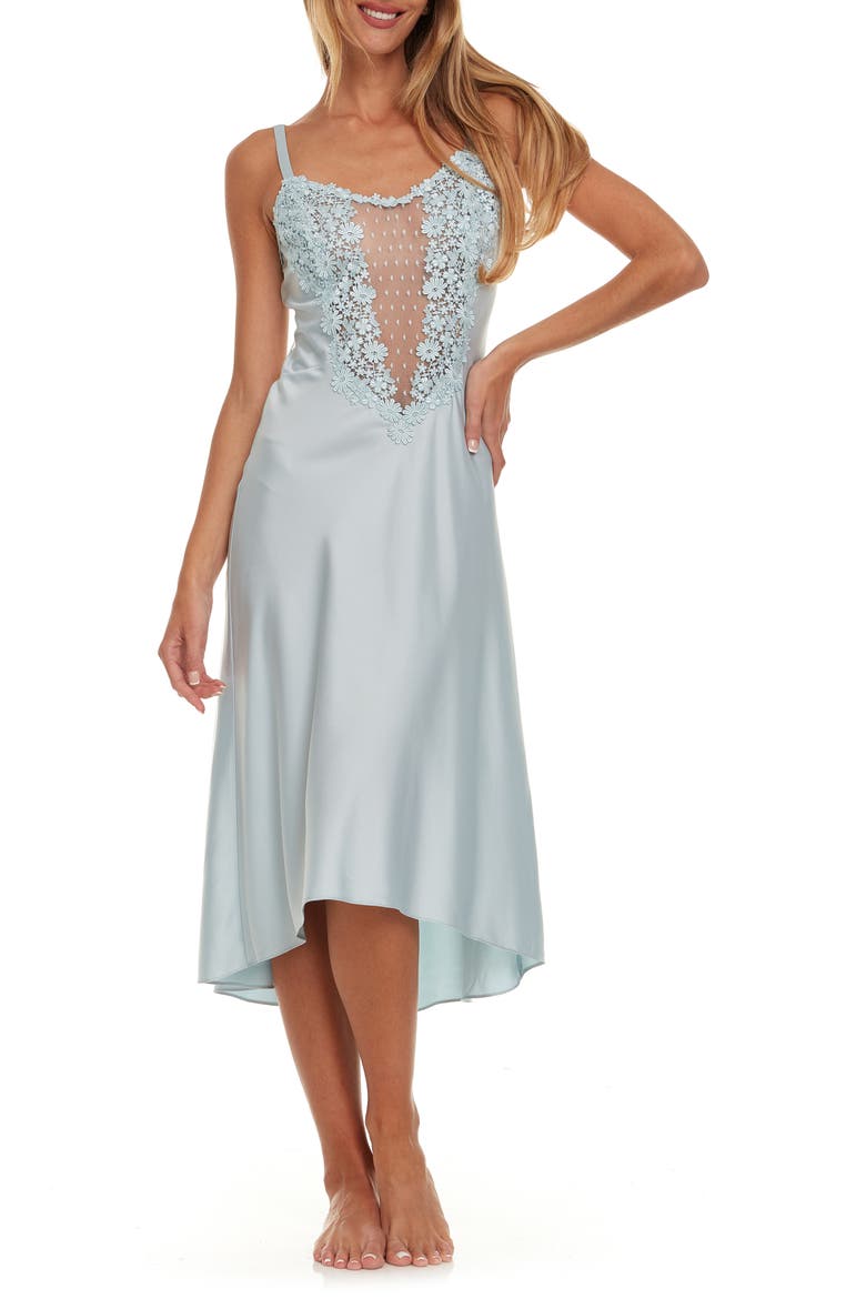 Showstopper Nightgown, Alternate, color, ICE FLOW
