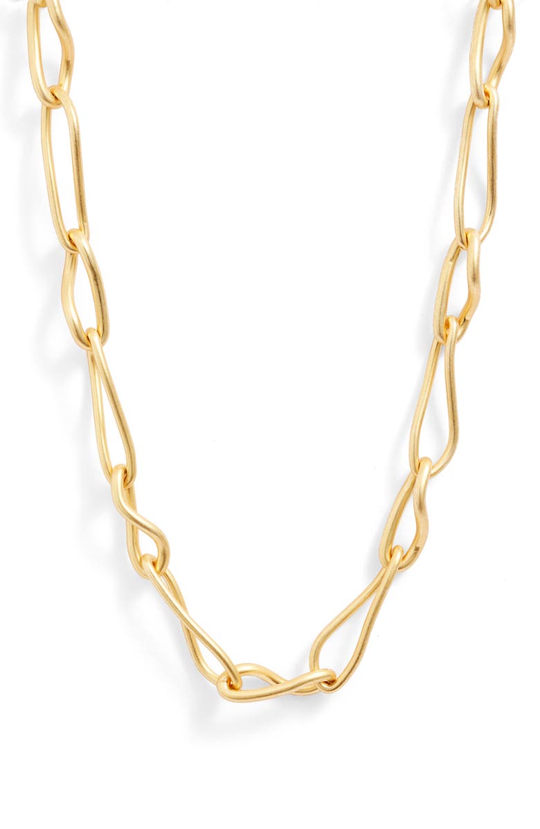 Madewell Open Link Statement Necklace, Main, color,