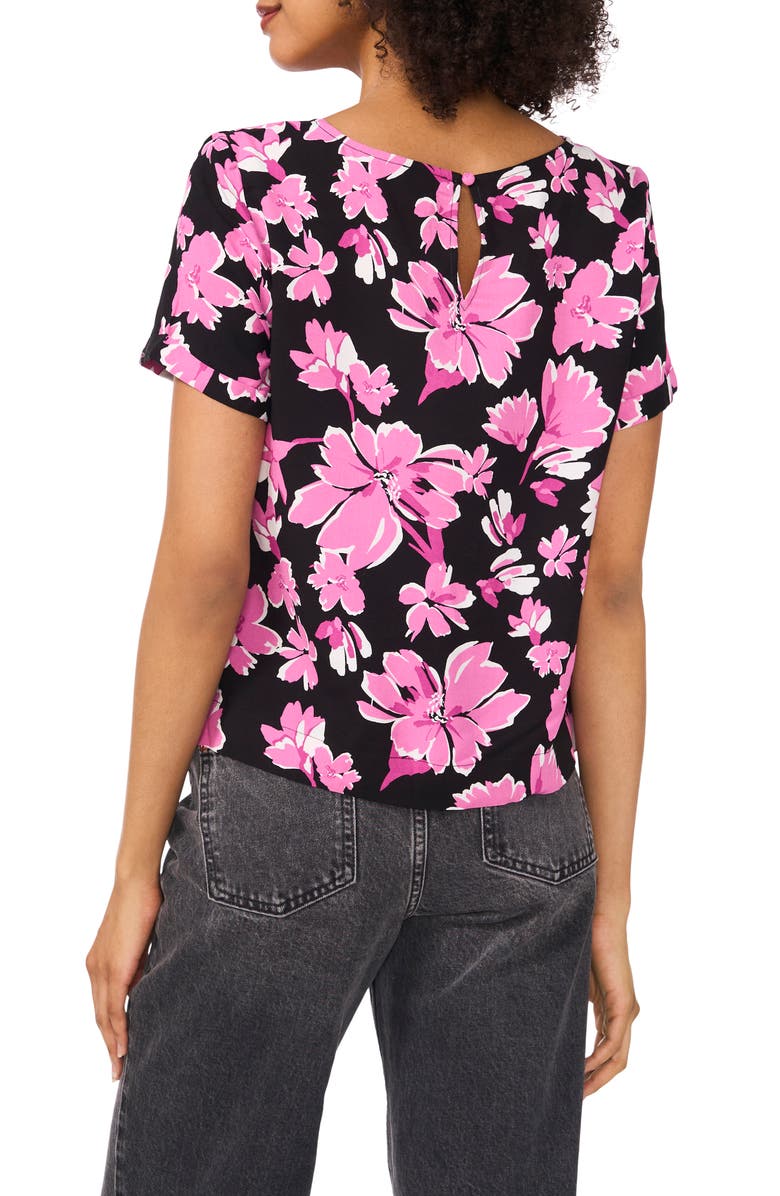 Vince Camuto Floral Print Woven Shirt, Alternate, color, 