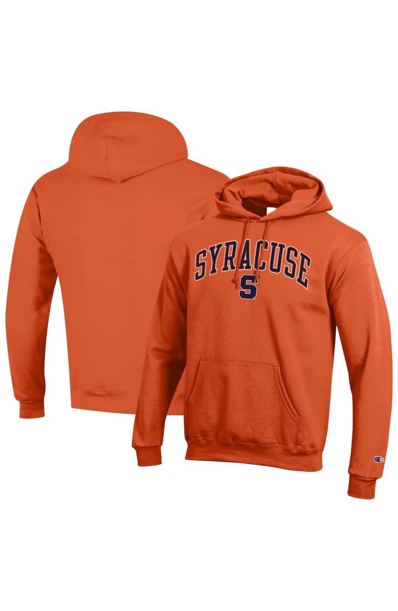 Champion Men's Champion  Orange Syracuse Orange Arch Over Logo Pullover Hoodie, Main, color, Orange