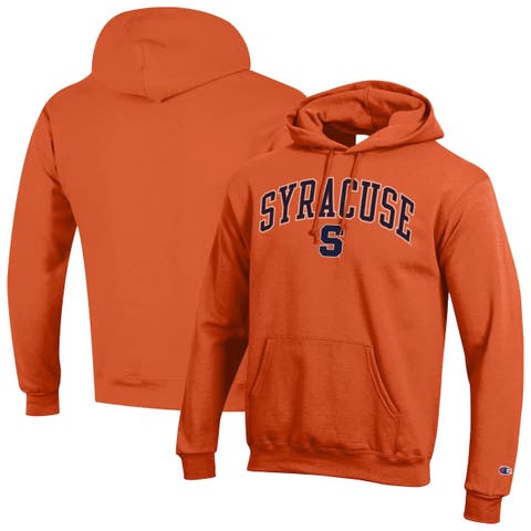 Men's Champion  Orange Syracuse Orange Arch Over Logo Pullover Hoodie