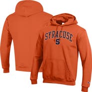 Champion Men's Champion  Orange Syracuse Orange Arch Over Logo Pullover Hoodie