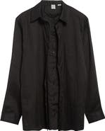 TOTEME Double Collar Button-Up Shirt