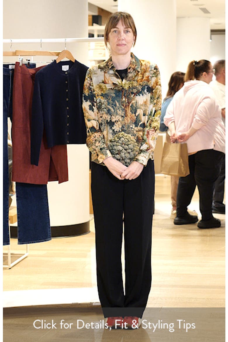 Madeline Printed Silk Blend Shirt video