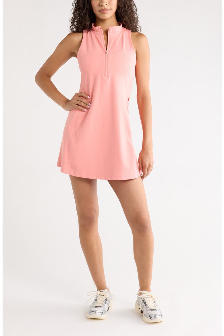 Recreation Minidress & Shorts Set, Main, color, PINK BERRY ICE